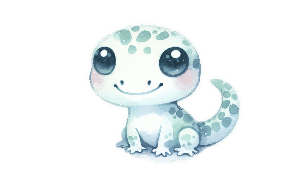 The English Evolution Academy gecko mascot