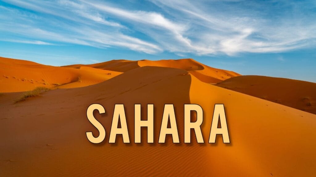 Geography – The Sahara Desert course cover