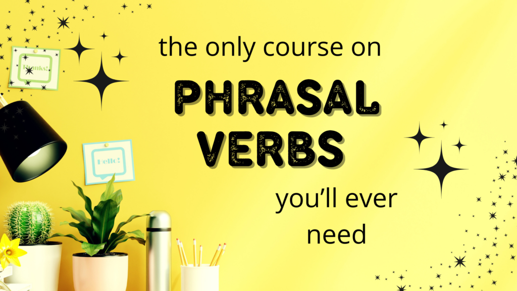 Phrasal Verbs course cover